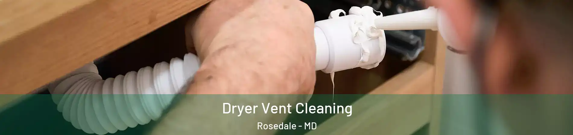  Dryer Vent Cleaning Rosedale - MD