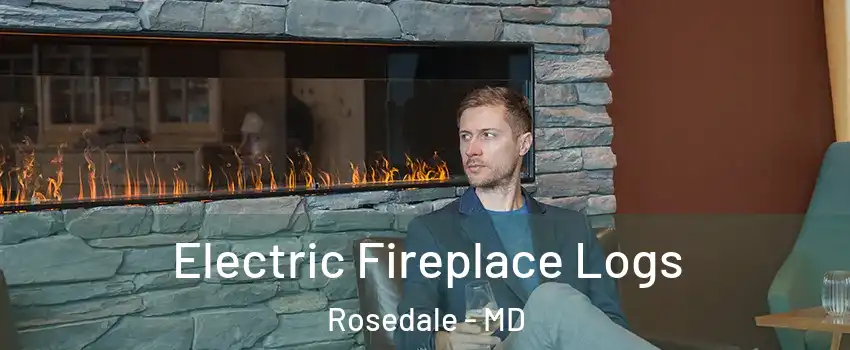  Electric Fireplace Logs Rosedale - MD