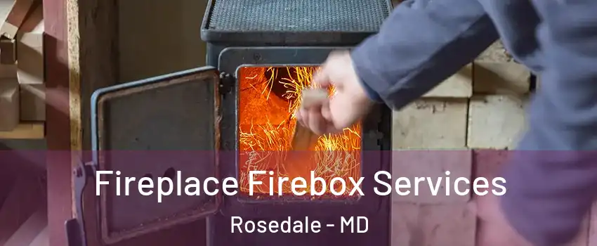  Fireplace Firebox Services Rosedale - MD