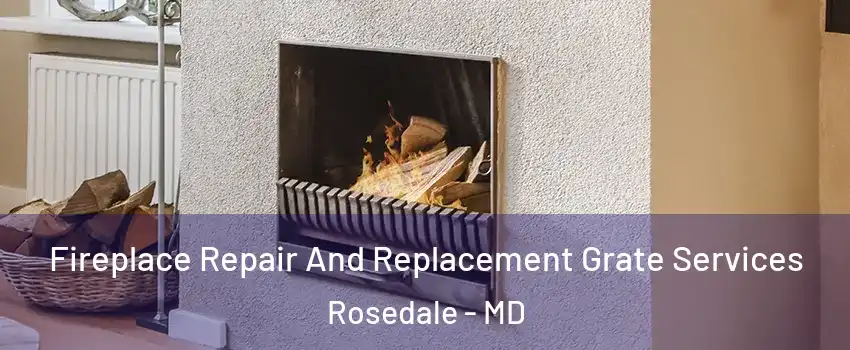  Fireplace Repair And Replacement Grate Services Rosedale - MD