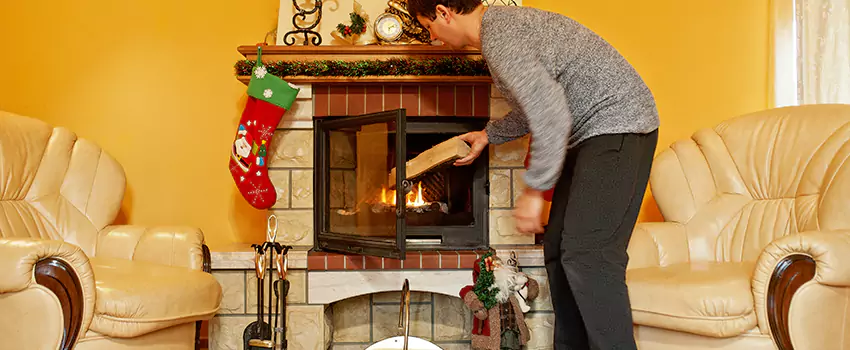 Gas to Wood-Burning Fireplace Conversion Services in Rosedale, Maryland