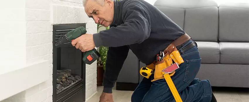 New Indoor Fireplace Installation in Rosedale, Maryland