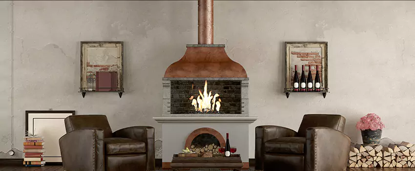 Thelin Hearth Products Providence Pellet Insert Fireplace Installation in Rosedale, MD