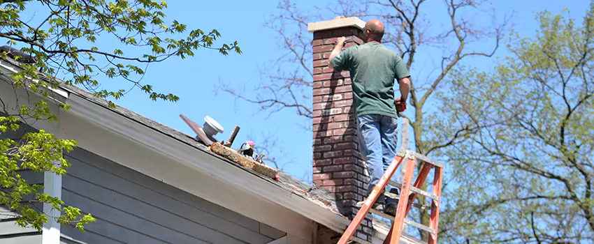 Vinyl and PVC Chimney Flashing Installation in Rosedale, MD