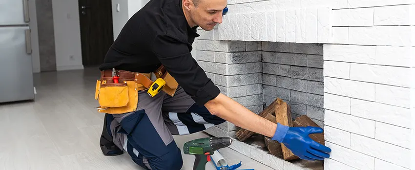 Fireplace Damaged Damper Frame Repair Services in Rosedale, Maryland