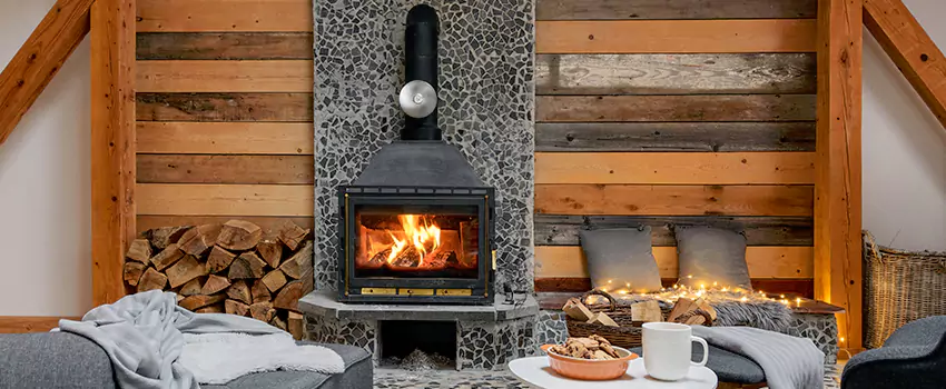 Thelin Hearth Products Direct Vent Gas Stove Fireplace Inspection in Rosedale, Maryland